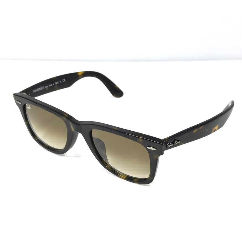 【中古品】【メンズ】 RAY-BAN レイバン ORIGINAL WAYFARER CLASSIC RB2140-F オリジナル ウェイファーラー クラシック サングラス アイウェア アクセサリー 203-260608-na-02-tagh サイズ：52ロ22 150 カラー：ブラウン系 万代Net店