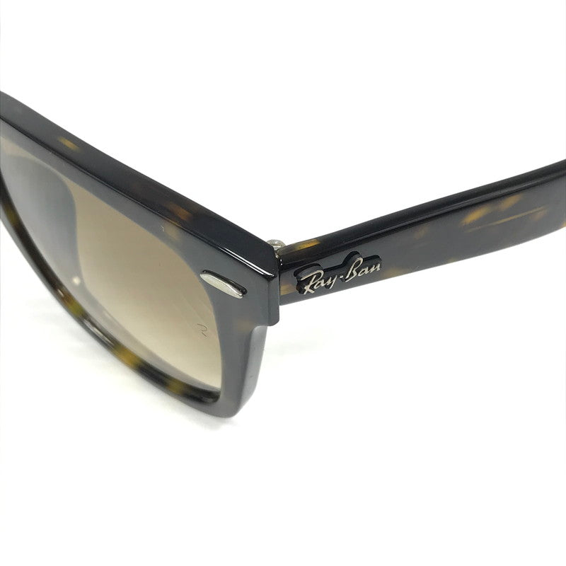 【中古品】【メンズ】 RAY-BAN レイバン ORIGINAL WAYFARER CLASSIC RB2140-F オリジナル ウェイファーラー クラシック サングラス アイウェア アクセサリー 203-260608-na-02-tagh サイズ：52ロ22 150 カラー：ブラウン系 万代Net店