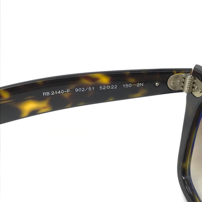 【中古品】【メンズ】 RAY-BAN レイバン ORIGINAL WAYFARER CLASSIC RB2140-F オリジナル ウェイファーラー クラシック サングラス アイウェア アクセサリー 203-260608-na-02-tagh サイズ：52ロ22 150 カラー：ブラウン系 万代Net店