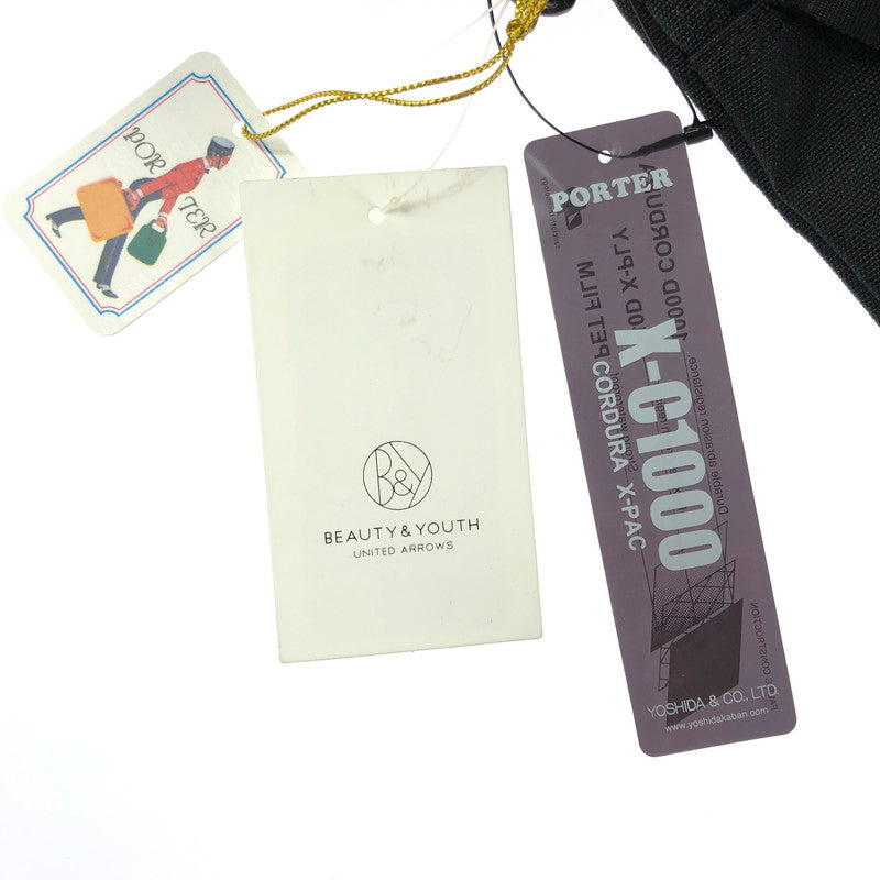 【中古美品】【メンズ】 PORTER ポーター HYBRID SACOSH 737-17820 ハイブリッド サコッシュ ショルダーバッグ カバン 188-260616-na-06-tagh カラー：ブラック 万代Net店