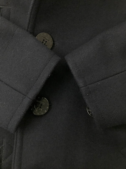 【中古品】【メンズ】 BUZZ RICKSON'S バズリクソンズ PEA-COAT "LONG MODEL WOOL LINING NAVAL CLOTHING FACTORY" BR14146 ロング ピーコート アウター 145-260621-na-14-tagh サイズ：38 カラー：ネイビー 万代Net店