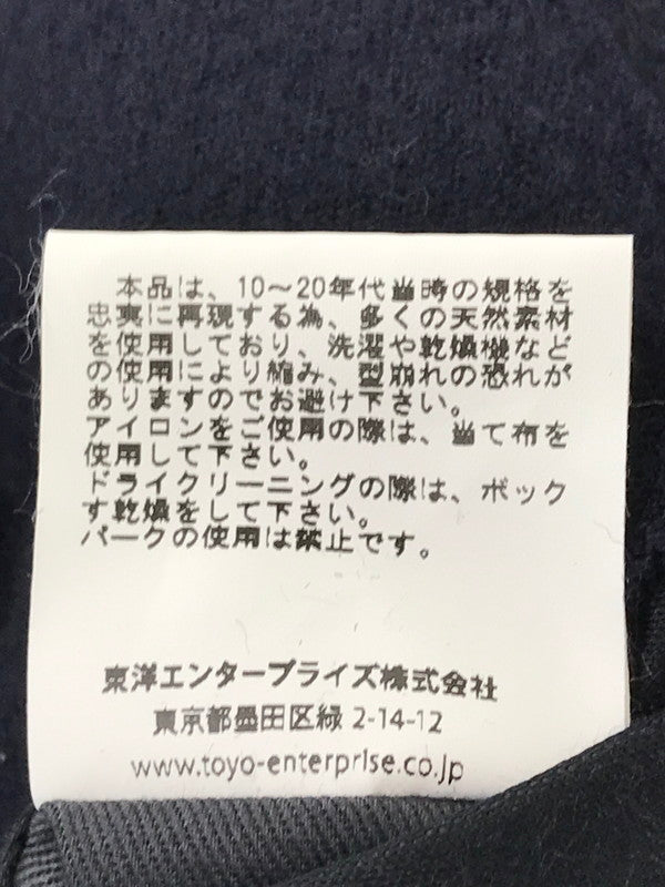 【中古品】【メンズ】 BUZZ RICKSON'S バズリクソンズ PEA-COAT "LONG MODEL WOOL LINING NAVAL CLOTHING FACTORY" BR14146 ロング ピーコート アウター 145-260621-na-14-tagh サイズ：38 カラー：ネイビー 万代Net店