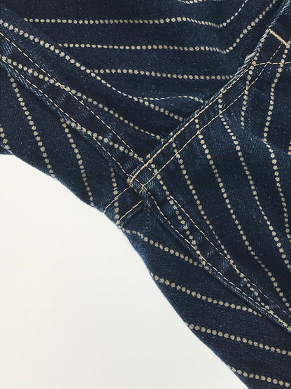 【中古品】【メンズ】 SUGAR CANE シュガー ケーン 9OZ. WABASH STRIPE ENGINEER PANTS SC40786 ワボッシュ ストライプ エンジニア パンツ ボトムス 156-260709-rt-03-tag サイズ：W30 L32 カラー：インディゴ 万代Net店