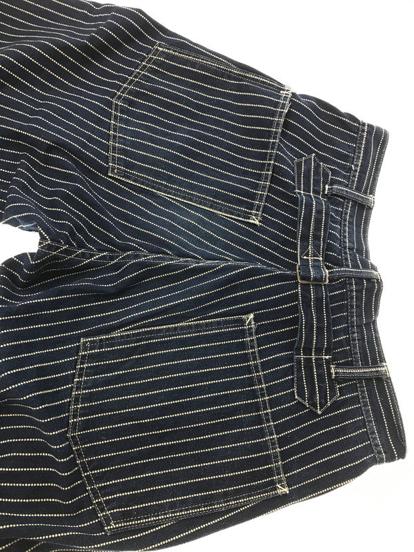 【中古品】【メンズ】 SUGAR CANE シュガー ケーン 9OZ. WABASH STRIPE ENGINEER PANTS SC40786 ワボッシュ ストライプ エンジニア パンツ ボトムス 156-260709-rt-03-tag サイズ：W30 L32 カラー：インディゴ 万代Net店