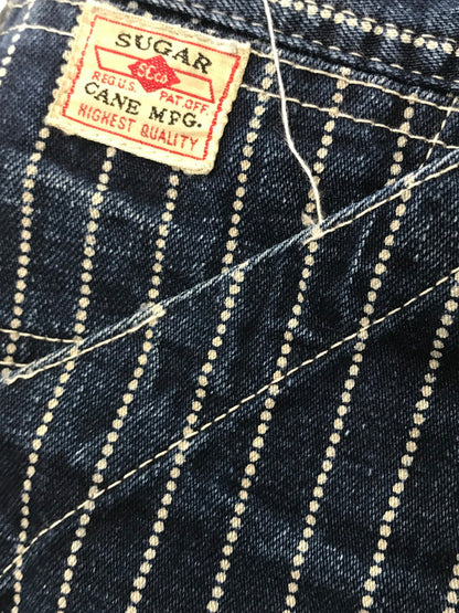 【中古品】【メンズ】 SUGAR CANE シュガー ケーン 9OZ. WABASH STRIPE ENGINEER PANTS SC40786 ワボッシュ ストライプ エンジニア パンツ ボトムス 156-260709-rt-03-tag サイズ：W30 L32 カラー：インディゴ 万代Net店