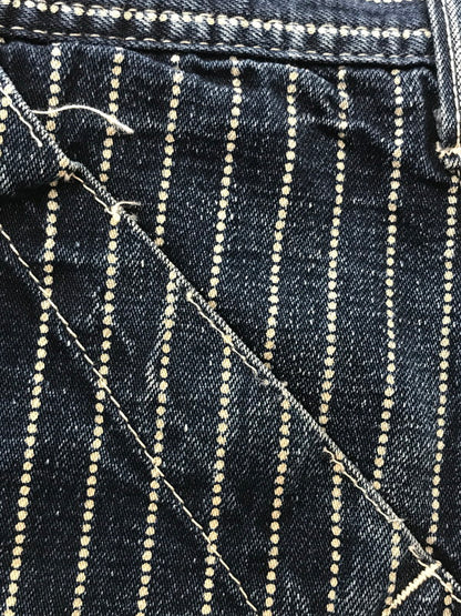 【中古品】【メンズ】 SUGAR CANE シュガー ケーン 9OZ. WABASH STRIPE ENGINEER PANTS SC40786 ワボッシュ ストライプ エンジニア パンツ ボトムス 156-260709-rt-03-tag サイズ：W30 L32 カラー：インディゴ 万代Net店
