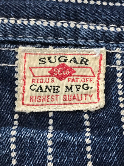 【中古品】【メンズ】 SUGAR CANE シュガー ケーン 9OZ. WABASH STRIPE ENGINEER PANTS SC40786 ワボッシュ ストライプ エンジニア パンツ ボトムス 156-260709-rt-03-tag サイズ：W30 L32 カラー：インディゴ 万代Net店