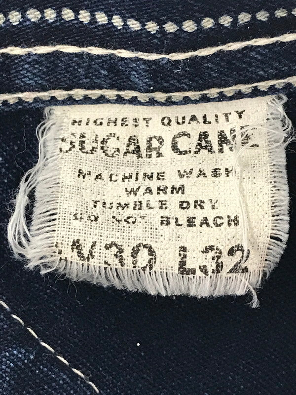 【中古品】【メンズ】 SUGAR CANE シュガー ケーン 9OZ. WABASH STRIPE ENGINEER PANTS SC40786 ワボッシュ ストライプ エンジニア パンツ ボトムス 156-260709-rt-03-tag サイズ：W30 L32 カラー：インディゴ 万代Net店
