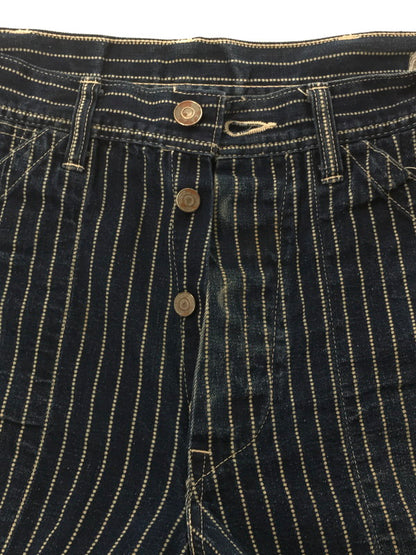 【中古品】【メンズ】 SUGAR CANE シュガー ケーン 9OZ. WABASH STRIPE ENGINEER PANTS SC40786 ワボッシュ ストライプ エンジニア パンツ ボトムス 156-260709-rt-03-tag サイズ：W30 L32 カラー：インディゴ 万代Net店