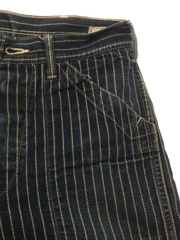 【中古品】【メンズ】 SUGAR CANE シュガー ケーン 9OZ. WABASH STRIPE ENGINEER PANTS SC40786 ワボッシュ ストライプ エンジニア パンツ ボトムス 156-260709-rt-03-tag サイズ：W30 L32 カラー：インディゴ 万代Net店