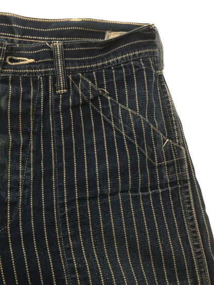 【中古品】【メンズ】 SUGAR CANE シュガー ケーン 9OZ. WABASH STRIPE ENGINEER PANTS SC40786 ワボッシュ ストライプ エンジニア パンツ ボトムス 156-260709-rt-03-tag サイズ：W30 L32 カラー：インディゴ 万代Net店