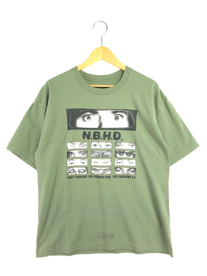 【中古品】【メンズ】 NEIGHBORHOOD ネイバーフッド EYE DESIGN TEE アイ デザイン Tシャツ トップス 142-260611-rt-25-tagh サイズ：S カラー：グリーン 万代Net店