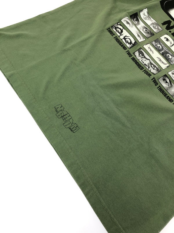 【中古品】【メンズ】 NEIGHBORHOOD ネイバーフッド EYE DESIGN TEE アイ デザイン Tシャツ トップス 142-260611-rt-25-tagh サイズ：S カラー：グリーン 万代Net店