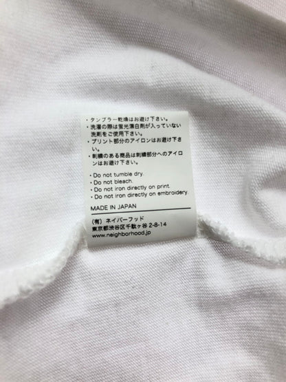 【中古品】【メンズ】 NEIGHBORHOOD ネイバーフッド ×REBEL DREAD レベル ドレッド SS TEE 文化衝突 ショートスリーブ Tシャツ トップス 142-260611-rt-24-tagh サイズ：M カラー：ホワイト 万代Net店