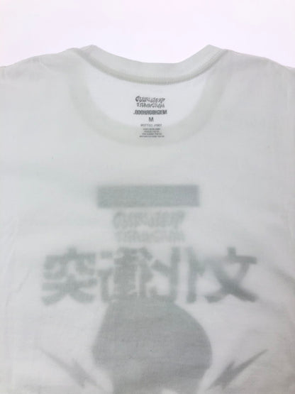 【中古品】【メンズ】 NEIGHBORHOOD ネイバーフッド ×REBEL DREAD レベル ドレッド SS TEE 文化衝突 ショートスリーブ Tシャツ トップス 142-260611-rt-24-tagh サイズ：M カラー：ホワイト 万代Net店