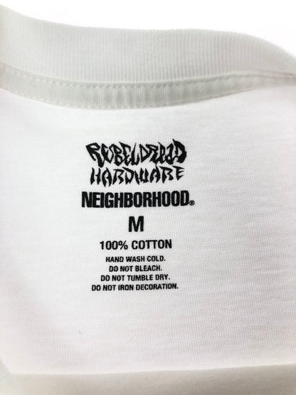 【中古品】【メンズ】 NEIGHBORHOOD ネイバーフッド ×REBEL DREAD レベル ドレッド SS TEE 文化衝突 ショートスリーブ Tシャツ トップス 142-260611-rt-24-tagh サイズ：M カラー：ホワイト 万代Net店