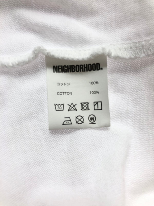 【中古品】【メンズ】 NEIGHBORHOOD ネイバーフッド ×REBEL DREAD レベル ドレッド SS TEE 文化衝突 ショートスリーブ Tシャツ トップス 142-260611-rt-24-tagh サイズ：M カラー：ホワイト 万代Net店