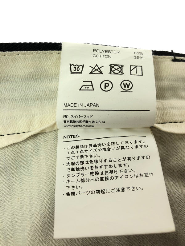 【中古品】【メンズ】 NEIGHBORHOOD ネイバーフッド 18AW WORK PANTS 182SPNH-PTM02 ワーク パンツ ボトムス 153-260624-rt-14-tagh サイズ：M カラー：ブラック 万代Net店