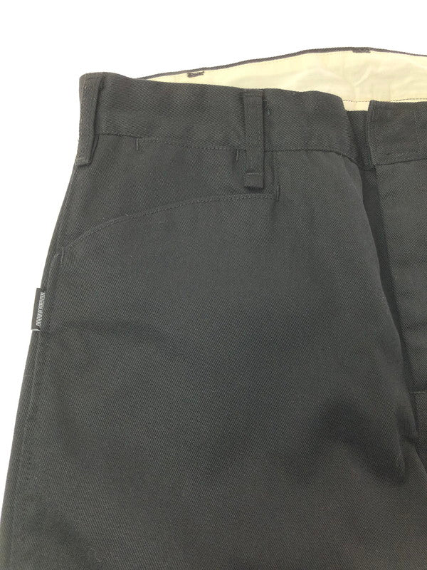 【中古品】【メンズ】 NEIGHBORHOOD ネイバーフッド 18AW WORK PANTS 182SPNH-PTM02 ワーク パンツ ボトムス 153-260624-rt-14-tagh サイズ：M カラー：ブラック 万代Net店