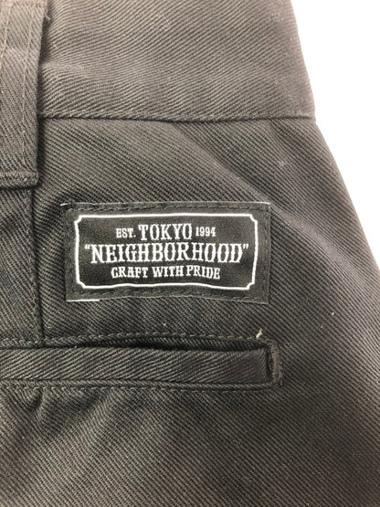 【中古品】【メンズ】 NEIGHBORHOOD ネイバーフッド 18AW WORK PANTS 182SPNH-PTM02 ワーク パンツ ボトムス 153-260624-rt-14-tagh サイズ：M カラー：ブラック 万代Net店