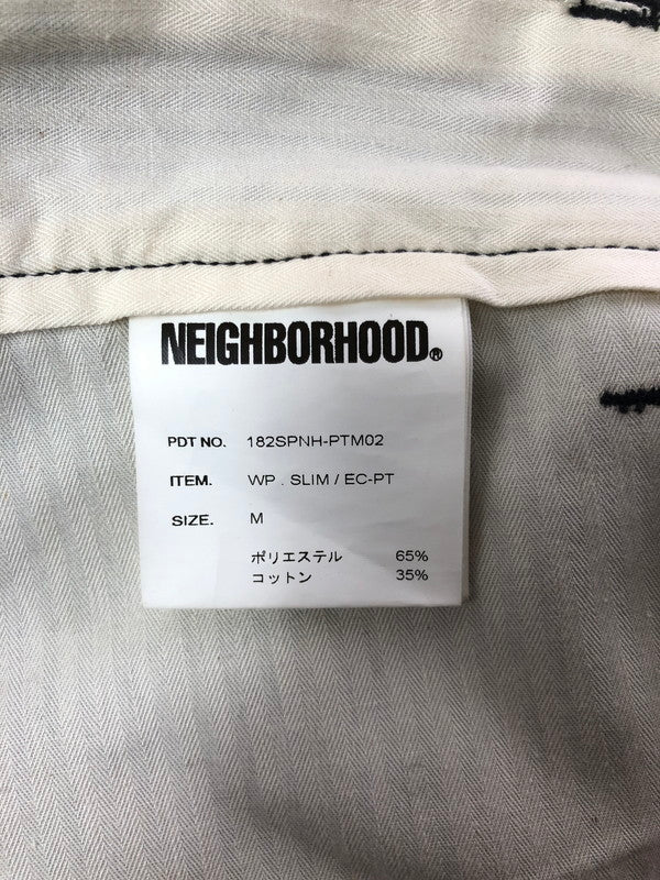 【中古品】【メンズ】 NEIGHBORHOOD ネイバーフッド 18AW WORK PANTS 182SPNH-PTM02 ワーク パンツ ボトムス 153-260624-rt-14-tagh サイズ：M カラー：ブラック 万代Net店