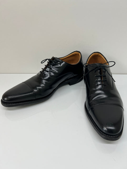 【中古品】【メンズ】 REGAL リーガル STRAIGHT CHIP BUSINESS SHOES 21GR ストレートチップ ビジネスシューズ 革靴 178-260706-kk-02-hon サイズ：25 1/2 カラー：ブラック 万代Net店