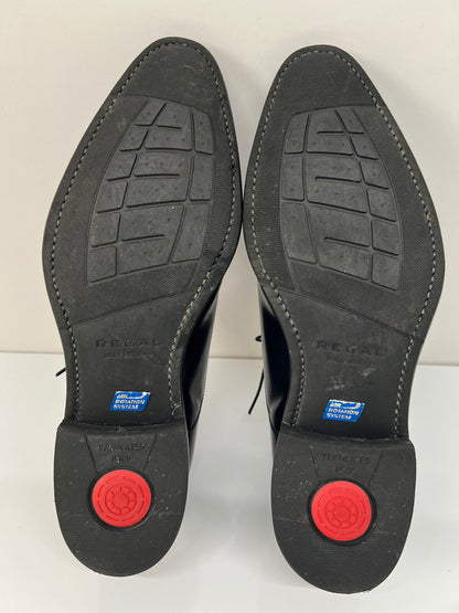 【中古品】【メンズ】 REGAL リーガル STRAIGHT CHIP BUSINESS SHOES 21GR ストレートチップ ビジネスシューズ 革靴 178-260706-kk-02-hon サイズ：25 1/2 カラー：ブラック 万代Net店