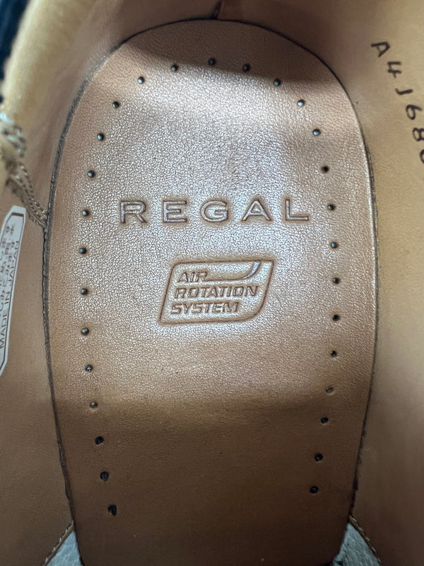 【中古品】【メンズ】 REGAL リーガル STRAIGHT CHIP BUSINESS SHOES 21GR ストレートチップ ビジネスシューズ 革靴 178-260706-kk-02-hon サイズ：25 1/2 カラー：ブラック 万代Net店