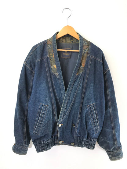 【現状渡し品】【メンズ】 ZANOBETTI ザノレッティ DENIM JACKET デニムジャケット ライトアウター 146-260707-na-05-tagh サイズ：48 カラー：インディゴ 万代Net店