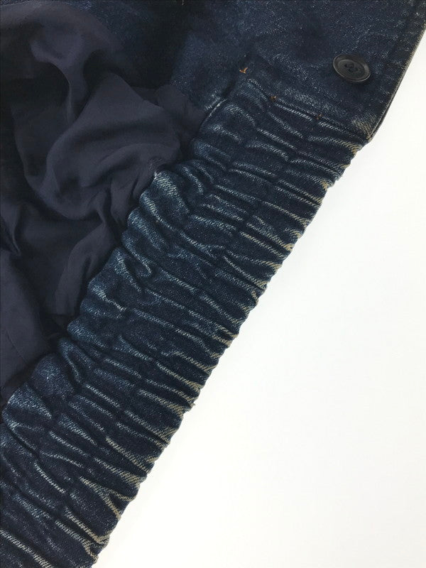 【現状渡し品】【メンズ】 ZANOBETTI ザノレッティ DENIM JACKET デニムジャケット ライトアウター 146-260707-na-05-tagh サイズ：48 カラー：インディゴ 万代Net店