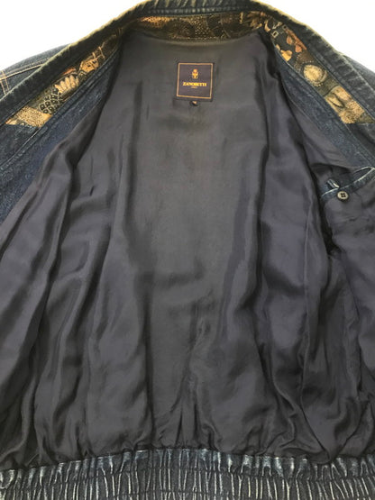 【現状渡し品】【メンズ】 ZANOBETTI ザノレッティ DENIM JACKET デニムジャケット ライトアウター 146-260707-na-05-tagh サイズ：48 カラー：インディゴ 万代Net店