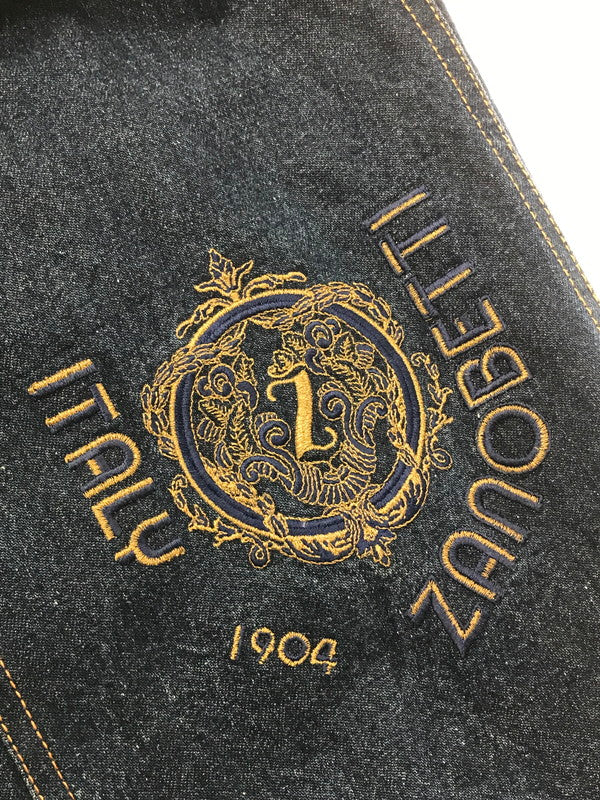 【現状渡し品】【メンズ】 ZANOBETTI ザノレッティ DENIM JACKET デニムジャケット ライトアウター 146-260707-na-05-tagh サイズ：48 カラー：インディゴ 万代Net店