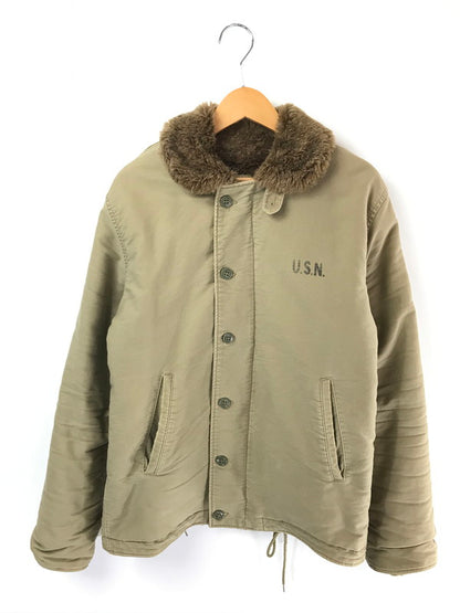 【中古品】【メンズ】 YMCLKY ワイエムシーエルケーワイ N-1 REPLICA DECK JACKET レプリカ デッキ ジャケット アウター 146-260704-rt-04-tag サイズ：M カラー：カーキ 万代Net店