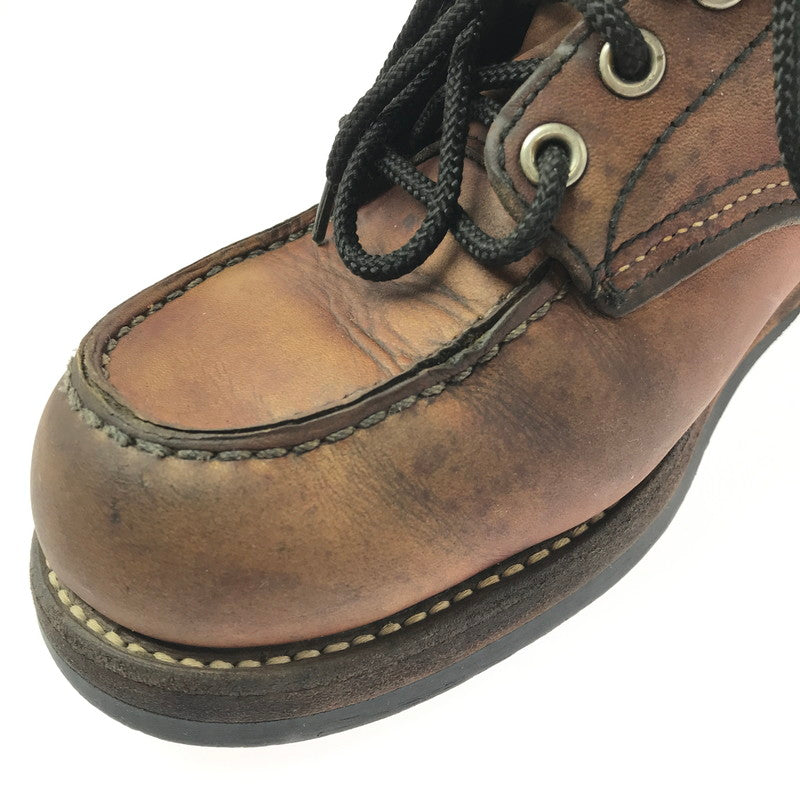 【現状渡し品】【メンズ】 RED WING レッドウィング 6-INCH CLASSIC MOC BOOTS 8875 6インチ クラシック モック ブーツ USA製 靴 164-260701-na-21-tagh サイズ：25.5cm US 7 1/2 カラー：ブラウン系 万代Net店