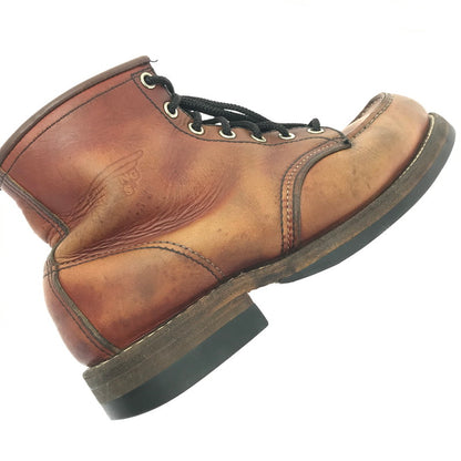 【現状渡し品】【メンズ】 RED WING レッドウィング 6-INCH CLASSIC MOC BOOTS 8875 6インチ クラシック モック ブーツ USA製 靴 164-260701-na-21-tagh サイズ：25.5cm US 7 1/2 カラー：ブラウン系 万代Net店