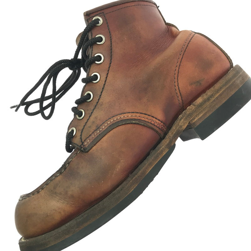 【現状渡し品】【メンズ】 RED WING レッドウィング 6-INCH CLASSIC MOC BOOTS 8875 6インチ クラシック モック ブーツ USA製 靴 164-260701-na-21-tagh サイズ：25.5cm US 7 1/2 カラー：ブラウン系 万代Net店