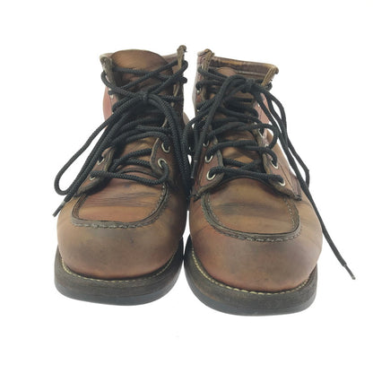 【現状渡し品】【メンズ】 RED WING レッドウィング 6-INCH CLASSIC MOC BOOTS 8875 6インチ クラシック モック ブーツ USA製 靴 164-260701-na-21-tagh サイズ：25.5cm US 7 1/2 カラー：ブラウン系 万代Net店