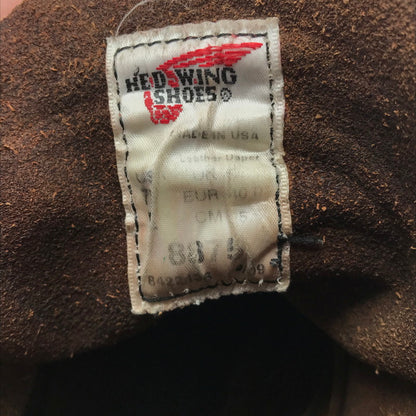 【現状渡し品】【メンズ】 RED WING レッドウィング 6-INCH CLASSIC MOC BOOTS 8875 6インチ クラシック モック ブーツ USA製 靴 164-260701-na-21-tagh サイズ：25.5cm US 7 1/2 カラー：ブラウン系 万代Net店