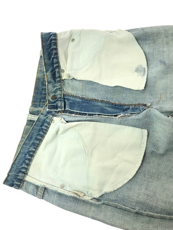 【現状渡し品】【メンズ】 LEVI'S リーバイス 刻印524 DENIM PANTS デニムパンツ ボトムス 157-260707-na-20-tagh サイズ：サイズ不明　下記参照 カラー：ライトインディゴ 万代Net店