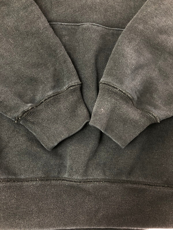 【中古品】【メンズ】 HUF ハフ SMALL LOGO HALF ZIP PULLOVER HOODIE スモール ロゴ ハーフジップ プルオーバー フーディー パーカー トップス 142-260611-rt-18-tagh サイズ：M カラー：ブラック 万代Net店