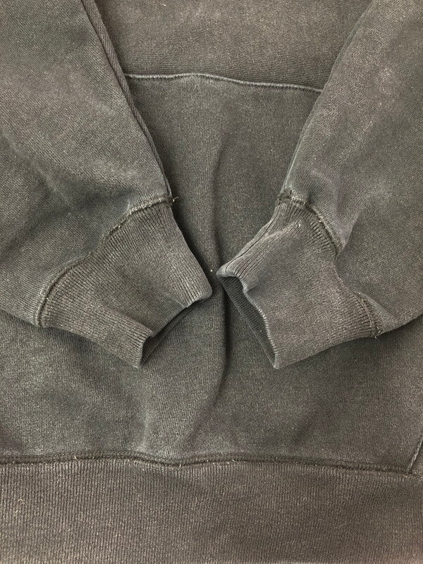 【中古品】【メンズ】 HUF ハフ SMALL LOGO HALF ZIP PULLOVER HOODIE スモール ロゴ ハーフジップ プルオーバー フーディー パーカー トップス 142-260611-rt-18-tagh サイズ：M カラー：ブラック 万代Net店