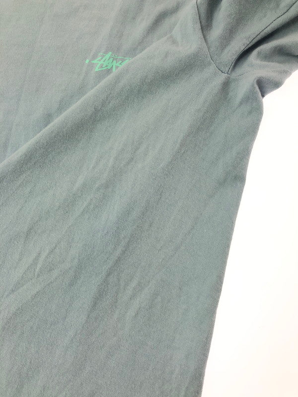 【中古品】【メンズ】 STUSSY ステューシー POSITIVE VIBRATION TEE ポジティブ バイブレーション Tシャツ トップス 142-260611-rt-23-tagh サイズ：L カラー：ブルー 万代Net店