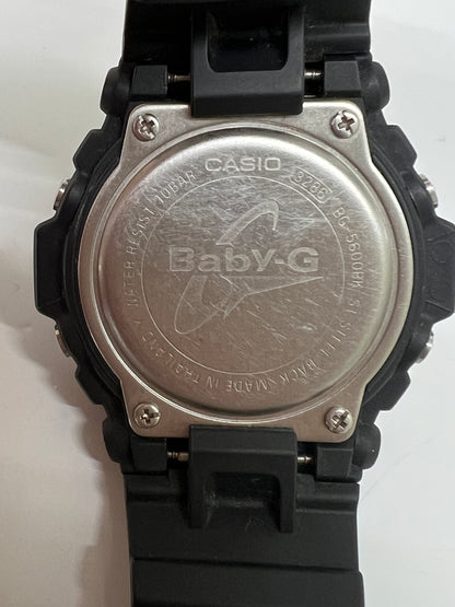 【中古品】【レディース】 CASIO カシオ BABY-G BASIC BG-5600BK-1JF ベイビージー ベーシック クォーツ 腕時計 G-SHOCK 178-260706-kk-05-hon カラー：ブラック 万代Net店