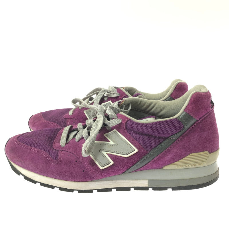 【現状渡し品】【メンズ】 NEW BALANCE ニューバランス Ｍ996PU USA製 スニーカー 靴 163-260612-na-09-tagh サイズ：28.5cm US 10 1/2 カラー：PURPLE 万代Net店