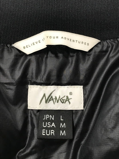 【中古品】【メンズ】 NANGA ナンガ MOUNTAIN LODGE DOWN JACKET NW2441-1A800-A マウンテン ロッジ ダウン ジャケット アウター 144-260704-rt-07-tag サイズ：L カラー：ブラック 万代Net店