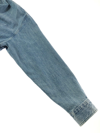 【中古品】【メンズ】 SUPREME シュプリーム 23FW SMALL BOX DENIM SHIRT スモール ボックス デニム シャツ 長袖シャツ トップス 149-260610-rt-05-tagh サイズ：L カラー：インディゴ 万代Net店