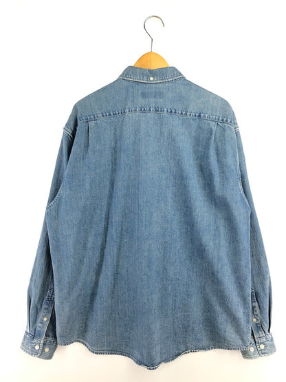 【中古品】【メンズ】 SUPREME シュプリーム 23FW SMALL BOX DENIM SHIRT スモール ボックス デニム シャツ 長袖シャツ トップス 149-260610-rt-05-tagh サイズ：L カラー：インディゴ 万代Net店