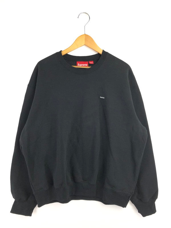 【中古品】【メンズ】 SUPREME シュプリーム 25FW SMALL BOX LOGO SWEAT スモール ボックス ロゴ スウェットシャツ トレーナー 149-260610-rt-07-tagh サイズ：L カラー：ブラック 万代Net店