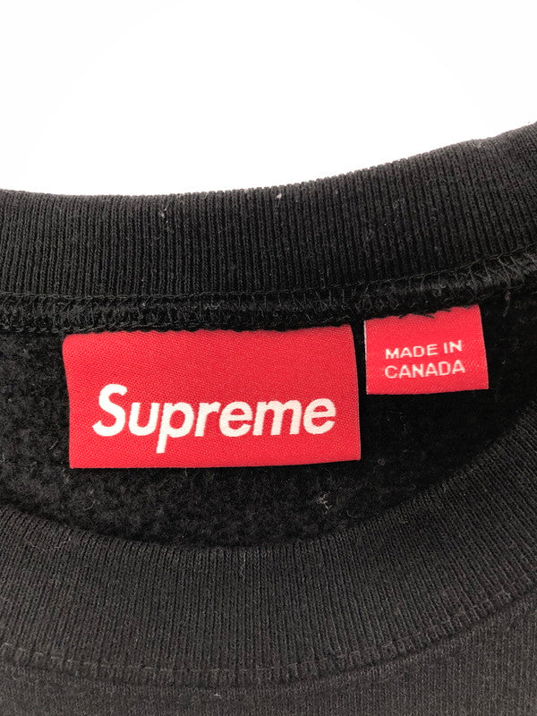 【中古品】【メンズ】 SUPREME シュプリーム 25FW SMALL BOX LOGO SWEAT スモール ボックス ロゴ スウェットシャツ トレーナー 149-260610-rt-07-tagh サイズ：L カラー：ブラック 万代Net店