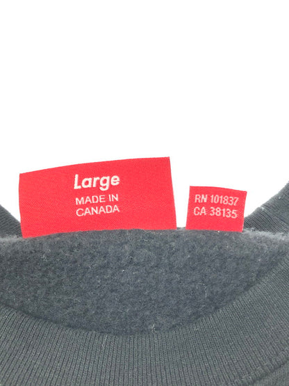 【中古品】【メンズ】 SUPREME シュプリーム 25FW SMALL BOX LOGO SWEAT スモール ボックス ロゴ スウェットシャツ トレーナー 149-260610-rt-07-tagh サイズ：L カラー：ブラック 万代Net店